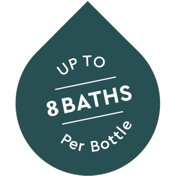 Up to 8 baths badge 